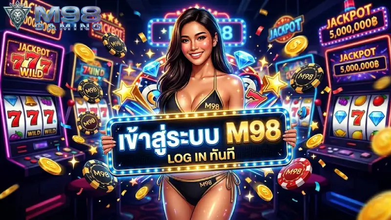 เข้าสู่ระบบ M98 ทางเข้าเว็บตรง พนันออนไลน์ คาสิโนและสล็อต