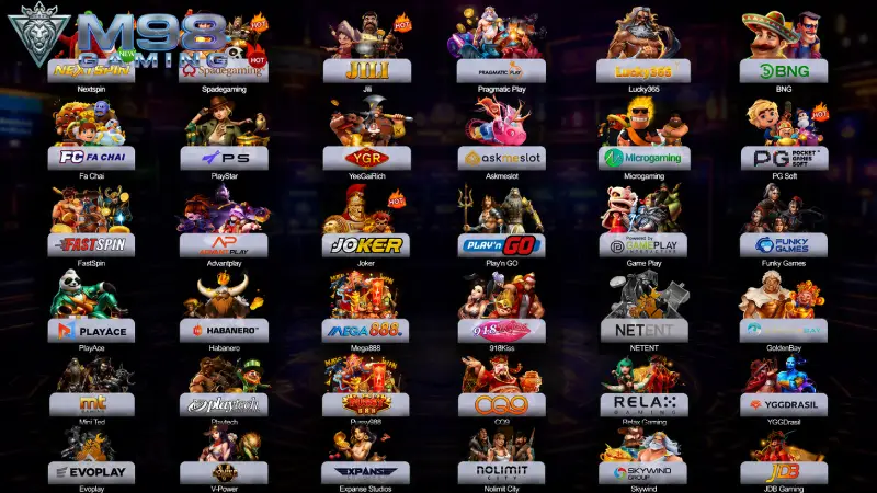 แนะนำค่ายเกมสล็อตออนไลน์ยอดนิยมบนระบบ M98